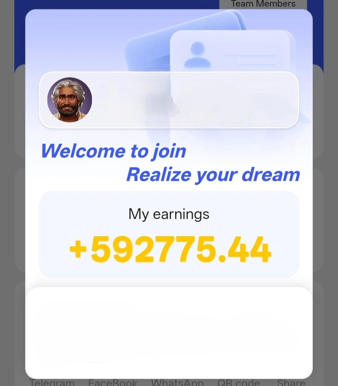 RushPay payment proof - ₹5000 withdrawal